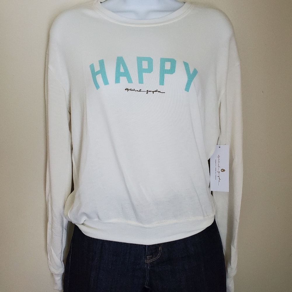 Spiritual Gangster Happy crewneck Savasana